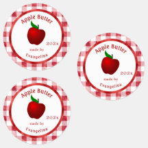  Apple Butter Personalized Canning