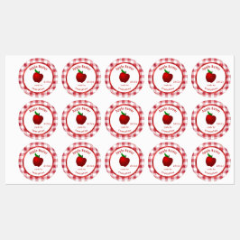  Apple Butter Personalized Canning Labels