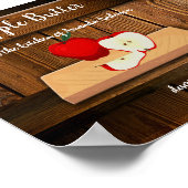 Apple Butter Rustic Poster (Hoek)