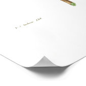 Apple 'Calville blanc' Poster (Hoek)