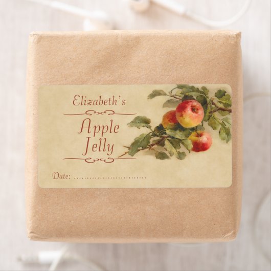 Apple Canning-label Etiket (Insitu)
