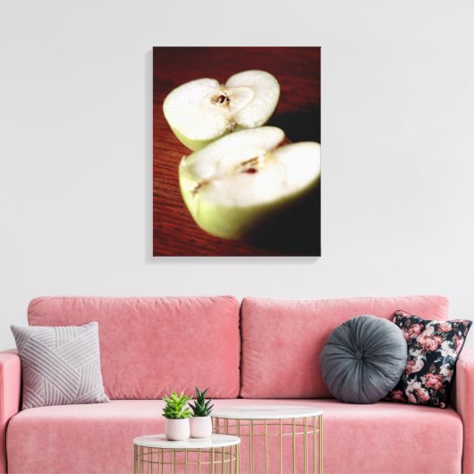 Apple Canvas Afdruk (Insitu (Woonkamer))
