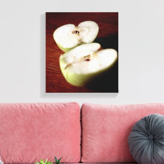 Apple Canvas Afdruk (Insitu (Woonkamer))