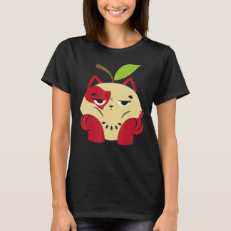 Apple Cat Apple Pick Squad Apple Fruit T-shirt