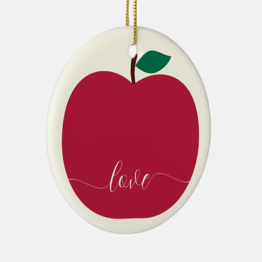 Apple Christmas Tree Ornament (Rechts)