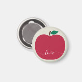 Apple Christmas Tree Ornament Magneet (Voorkant / Achterkant)