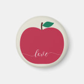 Apple Christmas Tree Ornament Magneet (Voorkant)