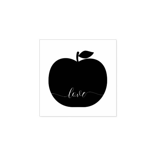 Apple Christmas Tree Ornament Rubberstempel (Afrduk)