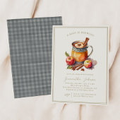  Apple Cider Autumn Baby shower Kaart