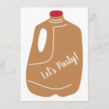 Apple Cider Jug Herfst Patterned Party