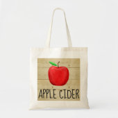 Apple Cider Red Apple Tote Bag (Voorkant)