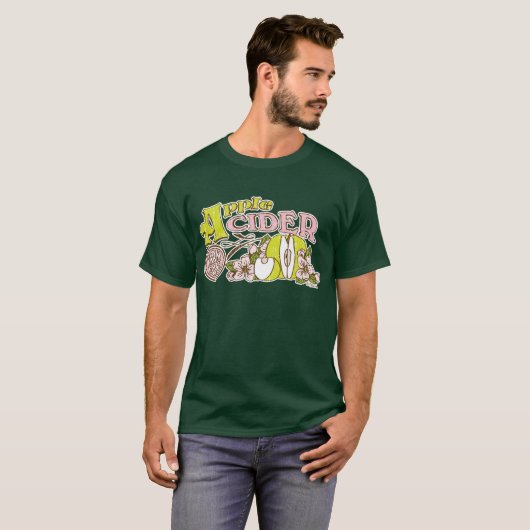 Apple Cider Sign T-shirt (Voorkant volledig)
