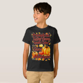 Apple Cider Warme Dekens Verlaat Herfst Halloween  T-shirt (Voorkant volledig)