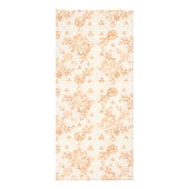 Apple Cinnamon Herfst of Winter Aangepaste prijsli Reclamekaart (Achterkant)