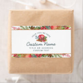 Apple Cinnamon Herfst of Winter Holiday Shop Etiket (Insitu)