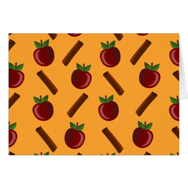 Apple Cinnamon Pattern (Voorkant Horizontaal)
