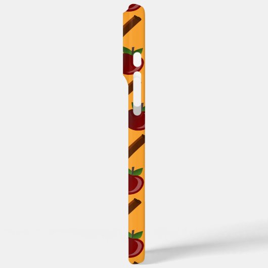 Apple Cinnamon Pattern Case-Mate iPhone Case (Achterkant / Links)