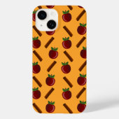 Apple Cinnamon Pattern Case-Mate iPhone Case (Achterkant)