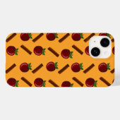 Apple Cinnamon Pattern Case-Mate iPhone Case (Achterkant (horizontaal))