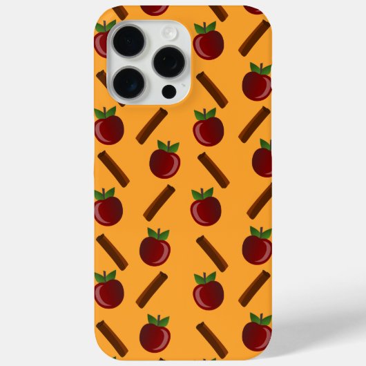 Apple Cinnamon Pattern Case-Mate iPhone Case (Achterkant)