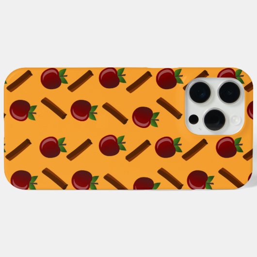 Apple Cinnamon Pattern Case-Mate iPhone Case (Achterkant (horizontaal))