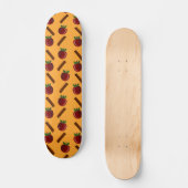 Apple Cinnamon Pattern Persoonlijk Skateboard (Voorkant)