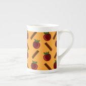 Apple Cinnamon Pattern Porselein Kop (Rechts)