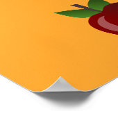 Apple Cinnamon Pattern Poster (Hoek)