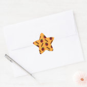 Apple Cinnamon Pattern Ster Sticker (Envelop)