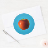 Apple Classic Round Sticker (Envelop)