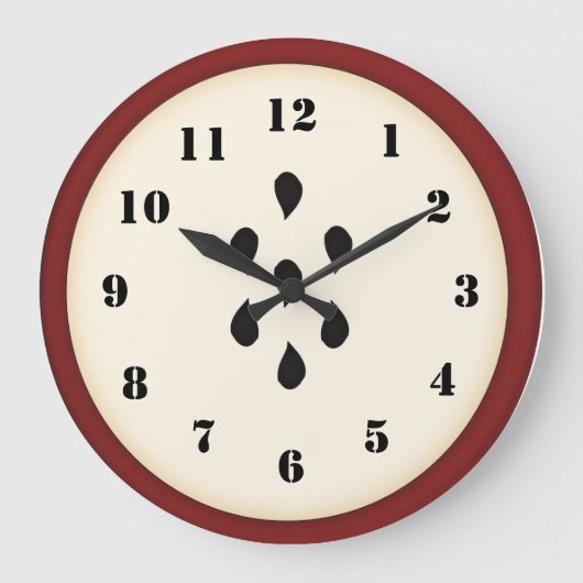 Apple Clock Grote Klok (Voorkant)