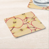 Apple coaster kartonnen onderzetters (Schuin)