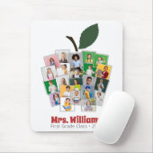 Apple Collage cadeau voor leraren 22 foto's Muismat (Met muis)