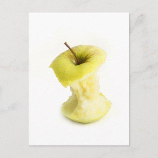 Apple core briefkaart (Voorkant)