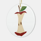 Apple Core Keramisch Ornament (Links)