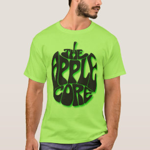Apple Core Lime Green-Mannen Groot T-shirt