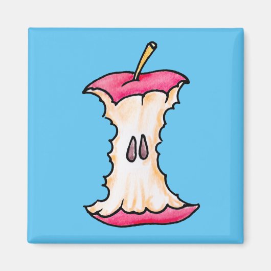 Apple core magneet (Voorkant)
