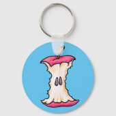 Apple core sleutelhanger (Voorkant)