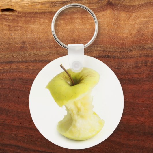 Apple core Sleutelhanger (Voorkant)