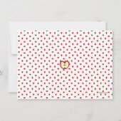 Apple cores Personal Stationery Notitiekaartje (Achterkant)