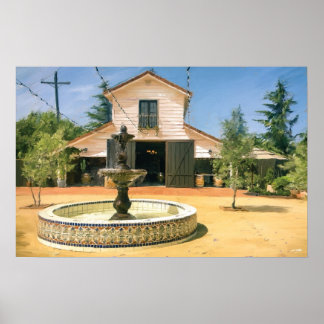 Apple Creek Ranch Painting Poster