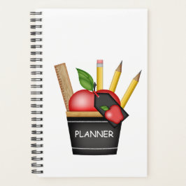 Apple Cupcake Custom Planner van de leraar