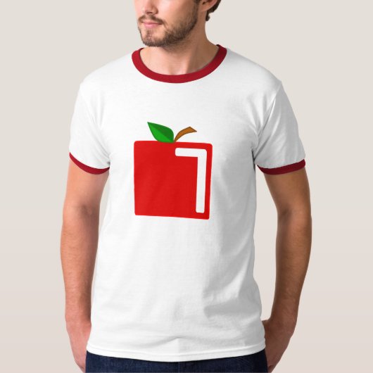 Apple Dapple Brand's "Apple shirt" T-shirt (Voorkant)