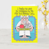 APPLE & de Kaart van de Verjaardag van de MUIS (Gele Bloem)