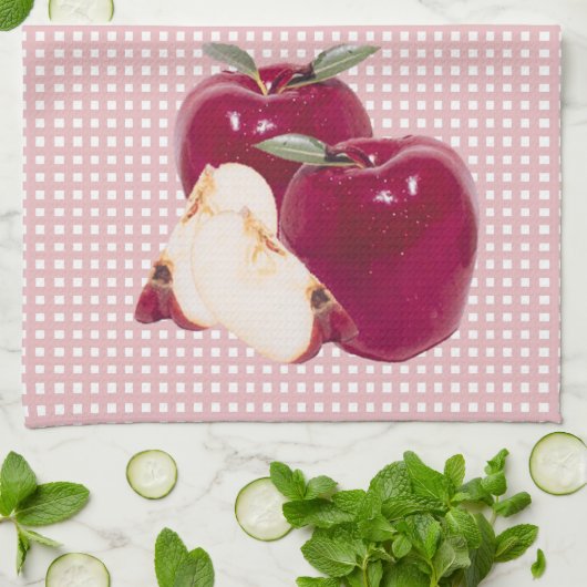 Apple Design American MoJo Kitchen Towels Theedoek (Gevouwen)