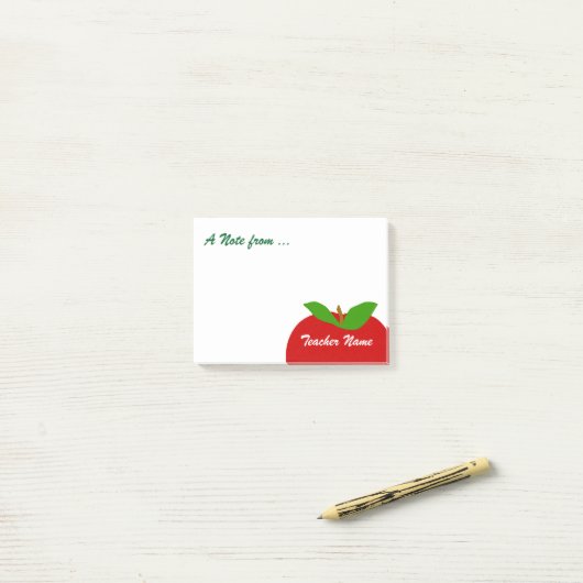 Apple Design Sticky Memo Note (Op bureau)