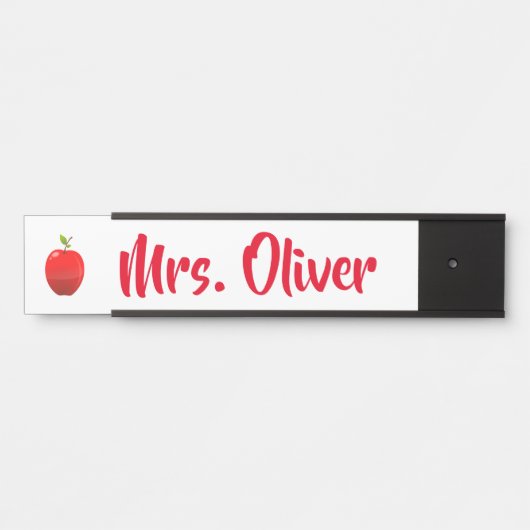 Apple Deurbordje (Voorkant)