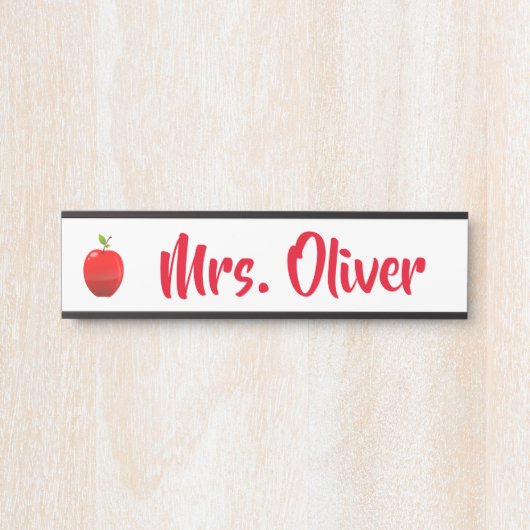 Apple Deurbordje (Voorkant)