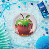 Apple digitale kunst papieren bordje (Feest)