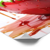 Apple digitale kunst poster (Hoek)